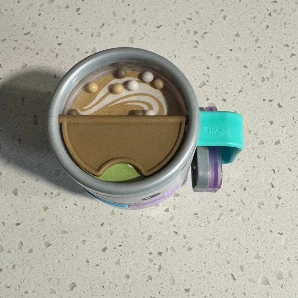 Fisher-Price Laugh & Learn Coffee Mug HRP35 Interactive Musical Toy Gray ABC 123